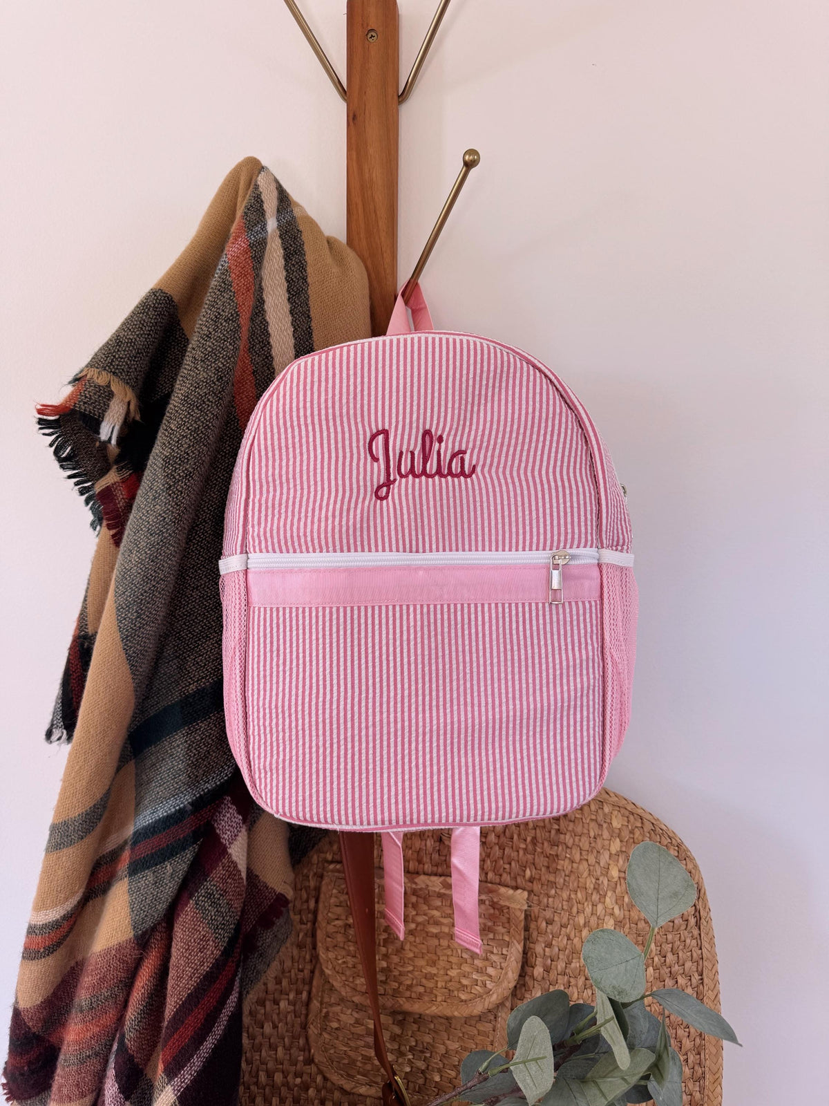Personalized kids backpack styled