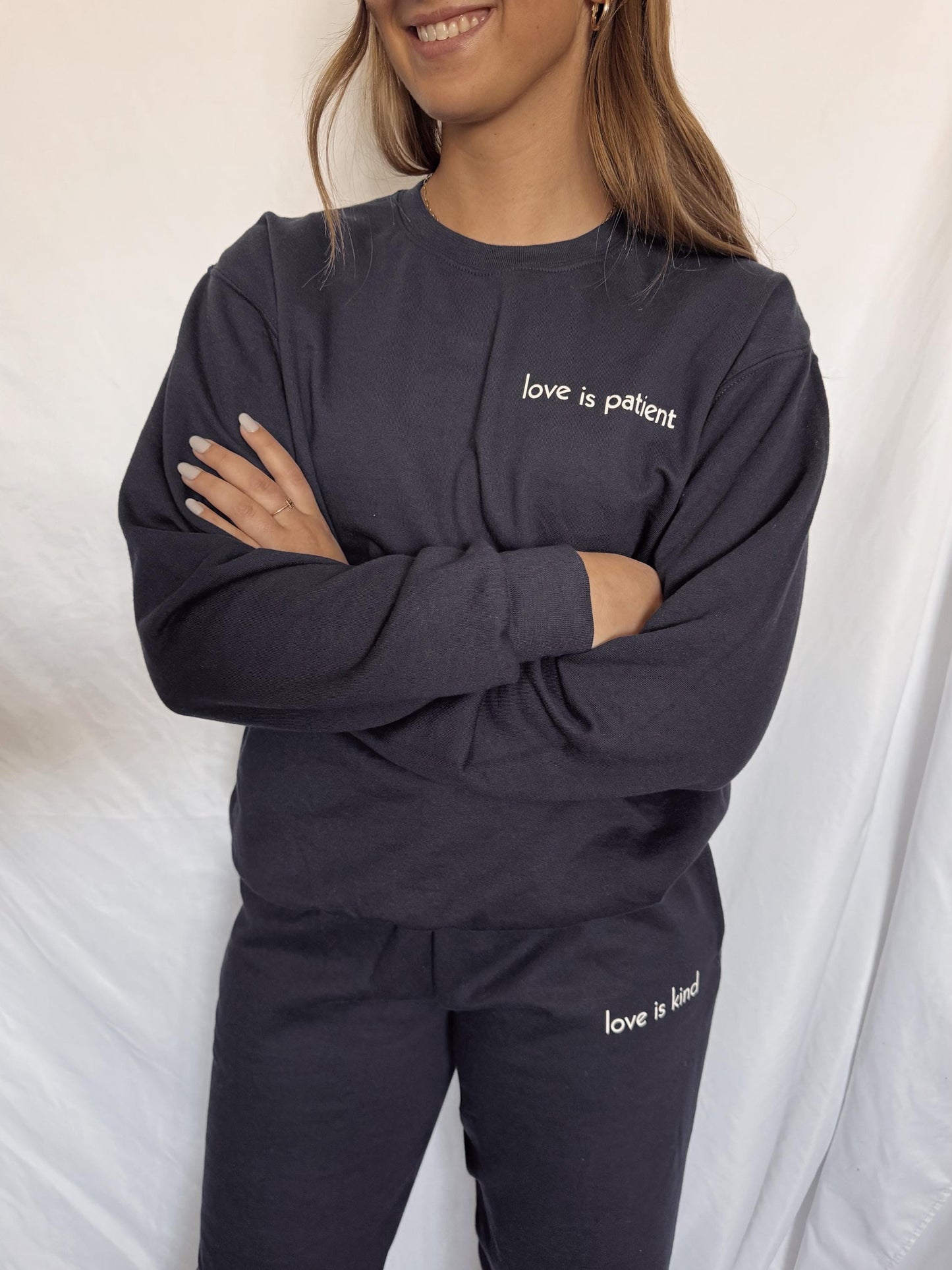 Personalized Lounge Set: Custom Sweat Sets / Sweatpants & Crewneck / Matching Set