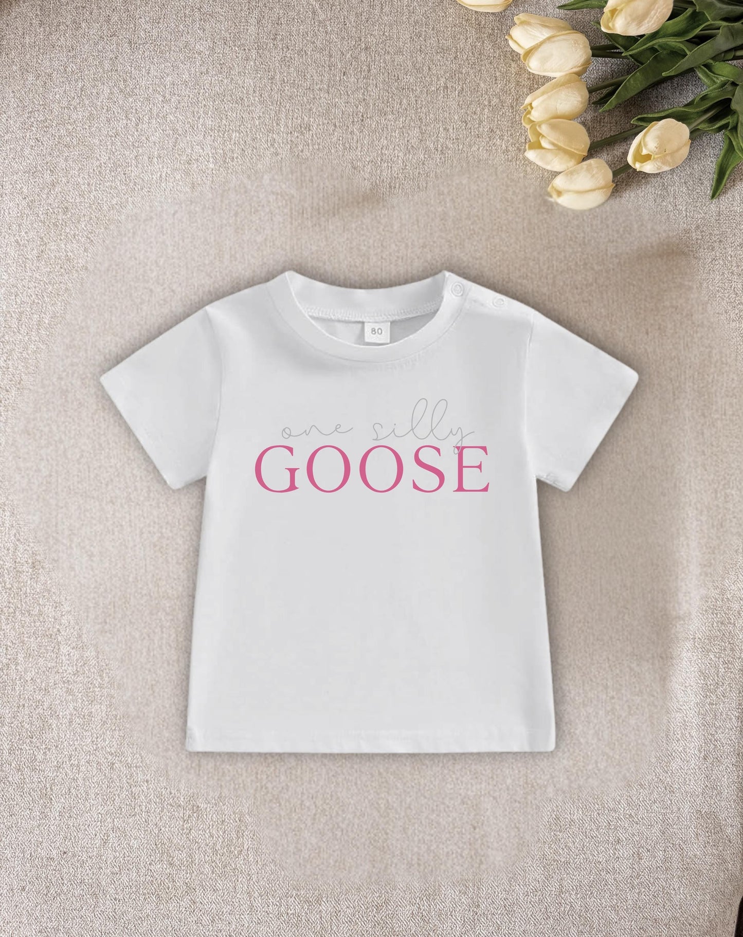 Birthday Themed Apparel / 'Silly Goose' / Baby's First Birthday: Family Party Outfits