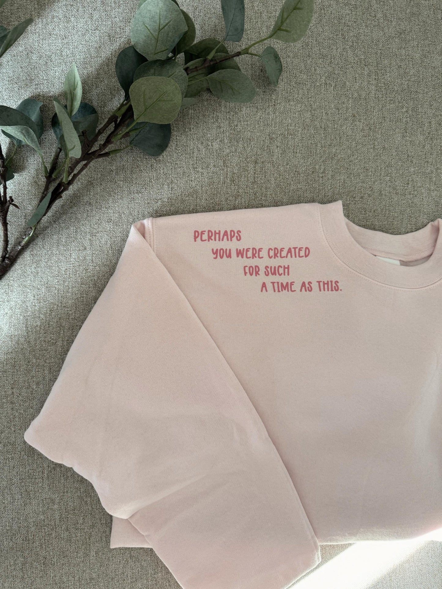 Christian Apparel, Minimalist Gift, Personalized Crewneck, Customized Christmas Gift, Faith Sayings and Clothing