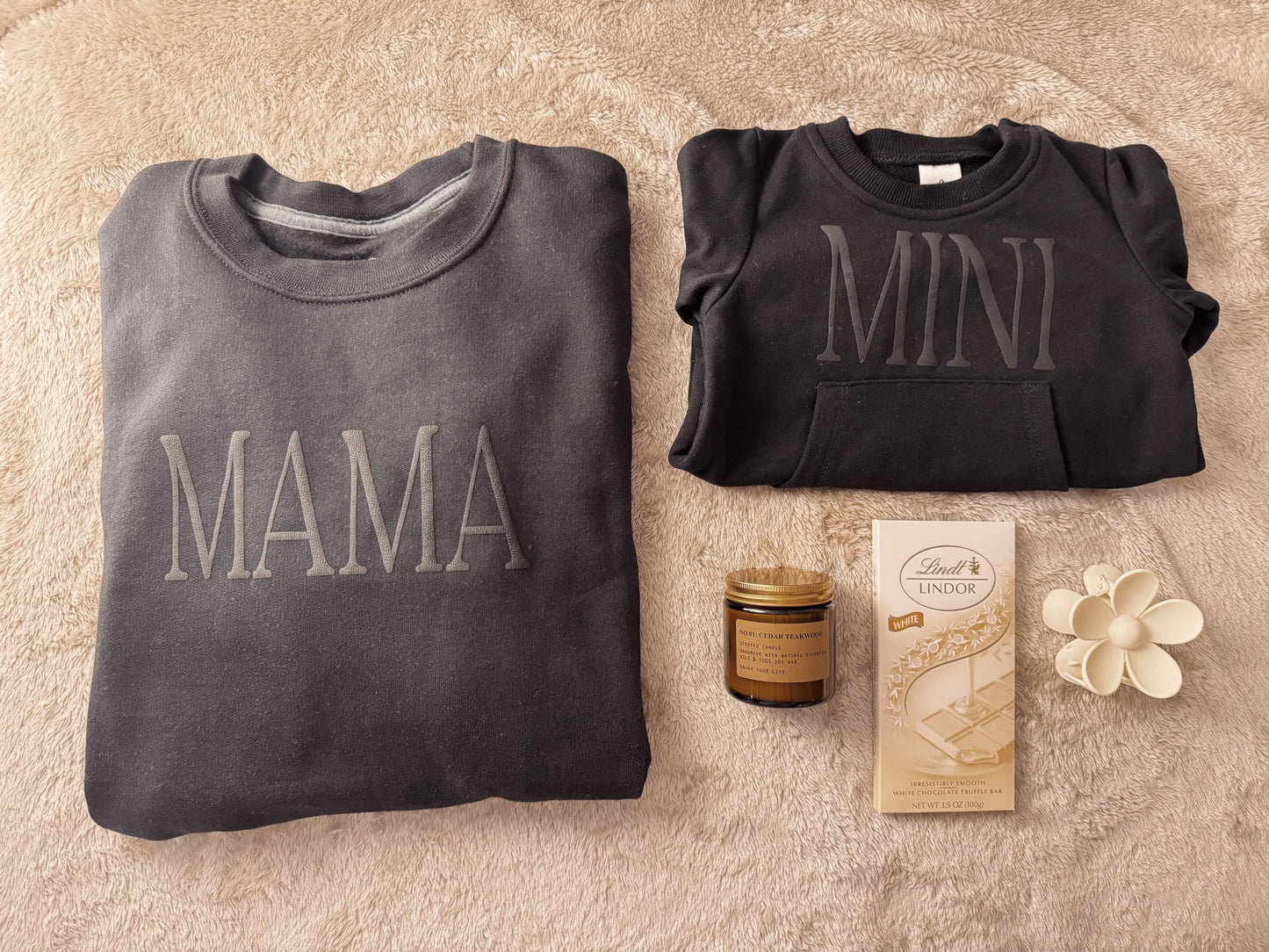 Mama & Mini Gift Bundle // Personalized Gift Basket, Christmas Gift Box, New Mama Gift, Custom Care Package, Gift for Her, Holiday Gift Box