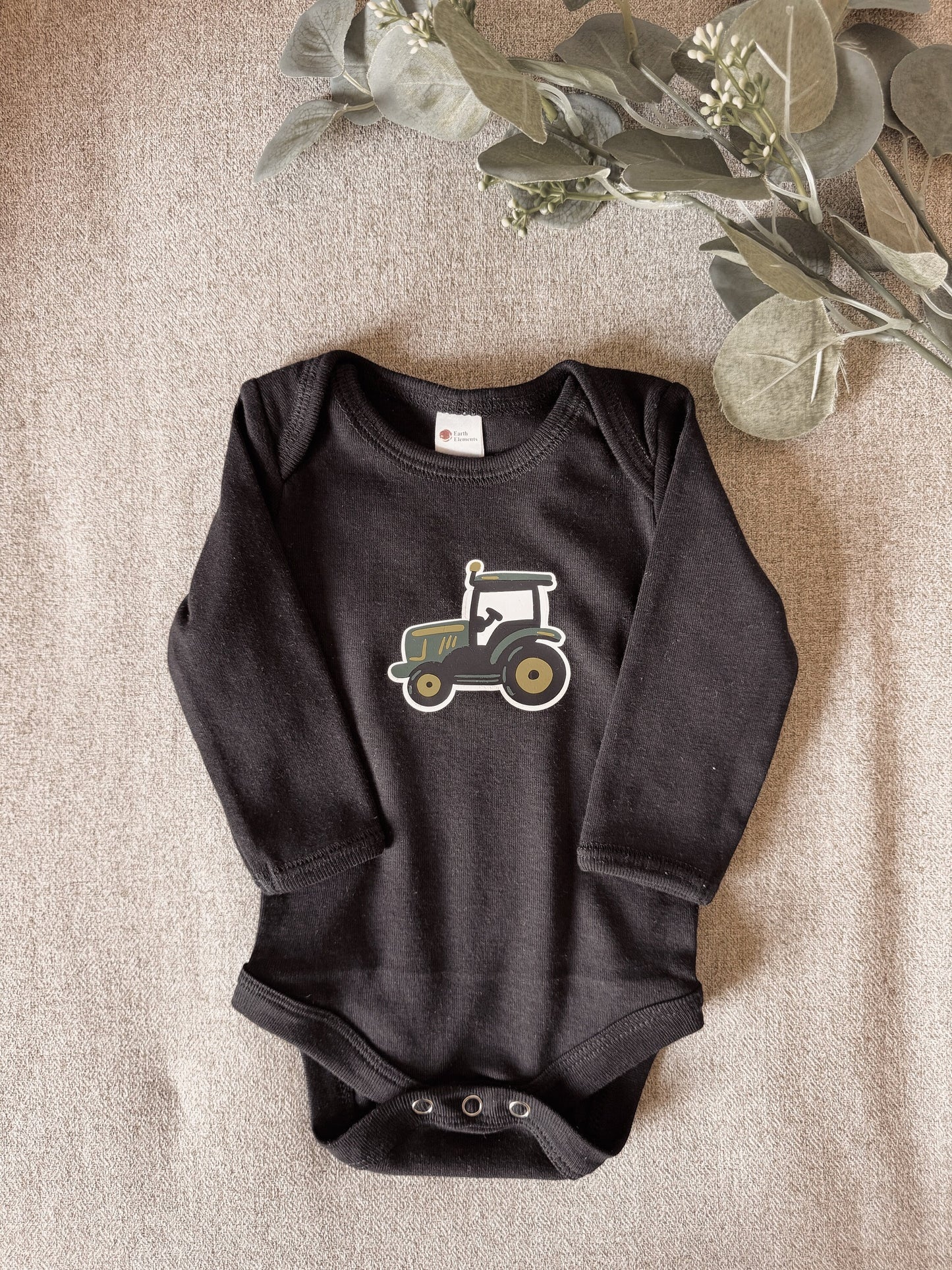 Personalized John Deere Tractor Baby and Toddler Apparel: Daddy's Farmhand, Tshirt, Onesie, Harvest Season