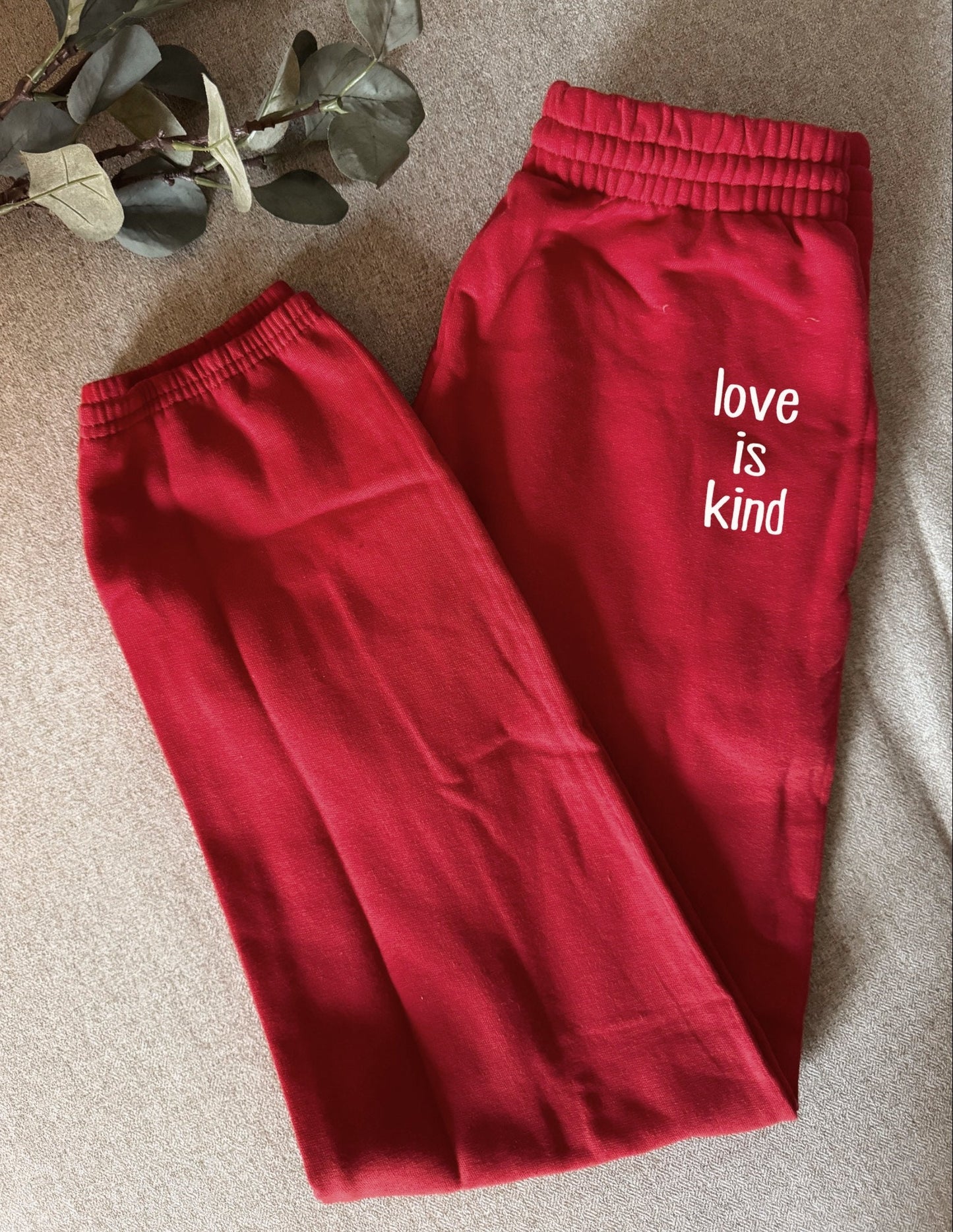 Personalized Valentine's Lounge Set: Custom Sweatshirt and Sweatpants, Matching Pjs, Anniversary, Love, Wifey