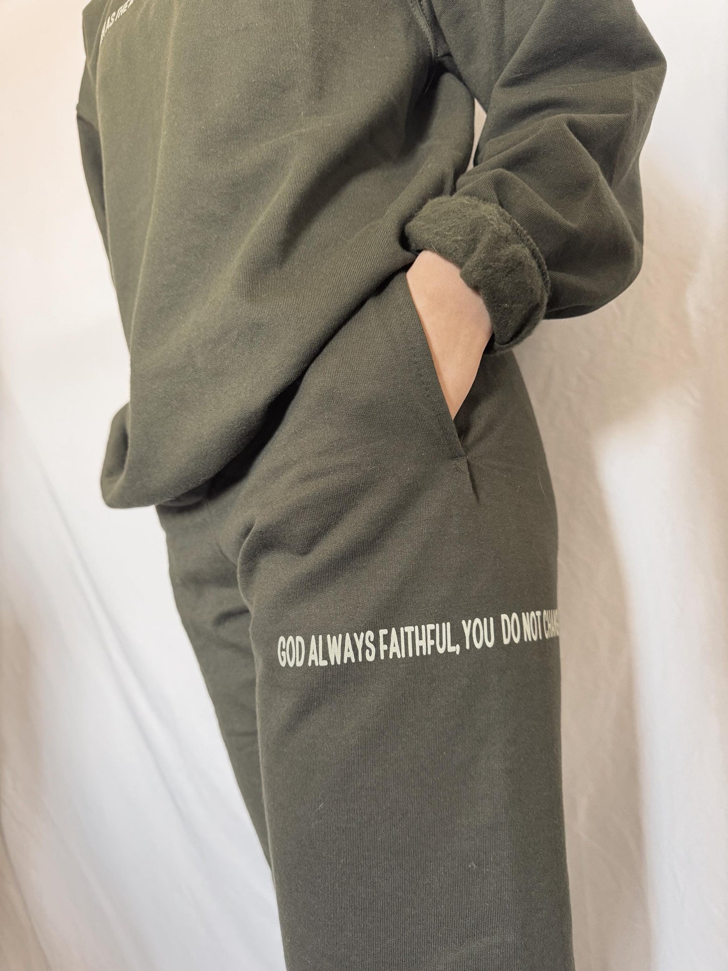 Personalized Lounge Set: Custom Matching PJs, Faith & Anniversary Gifts
