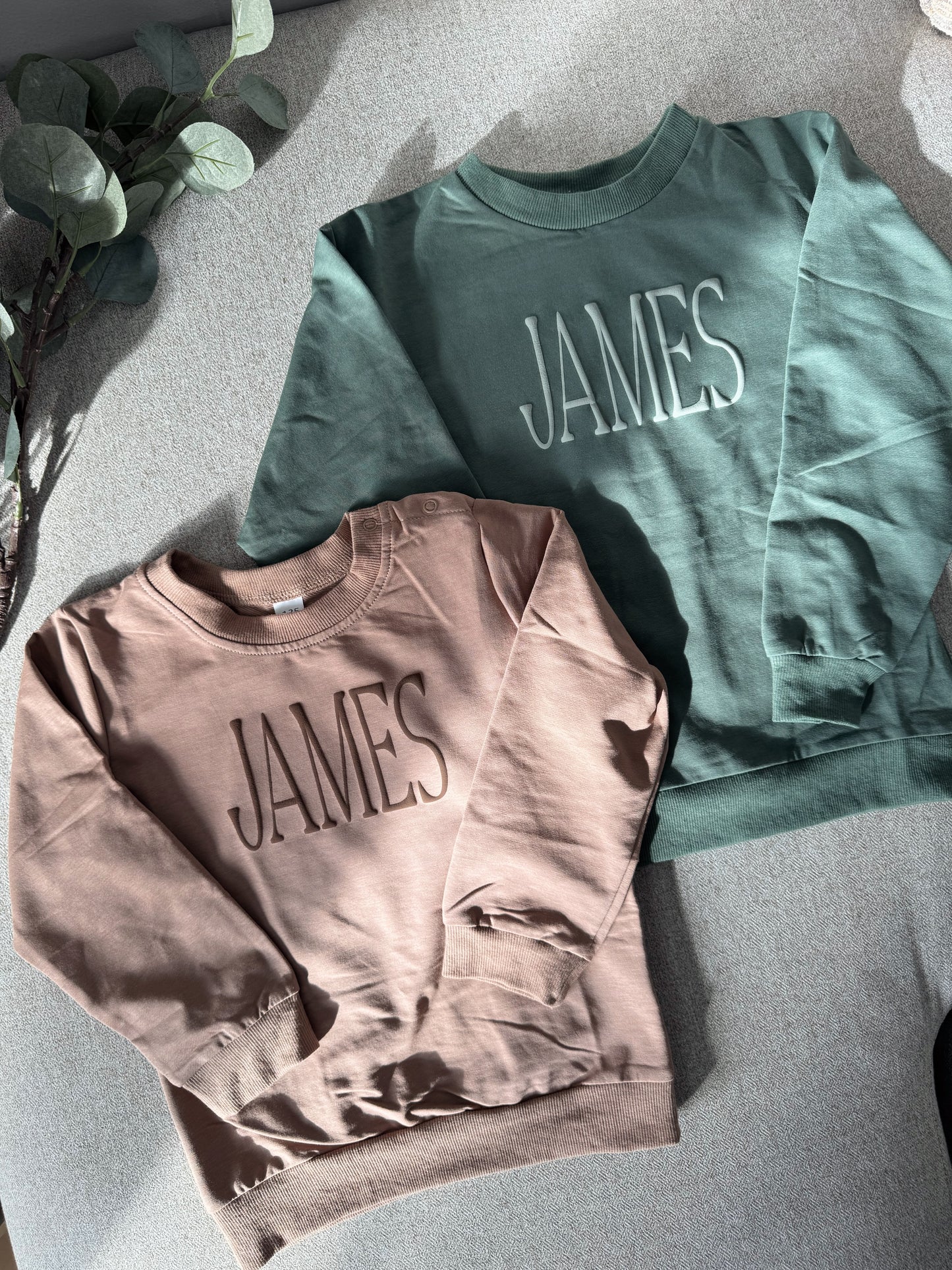 Personalized Toddler Puff Vinyl Crew / Custom, Name