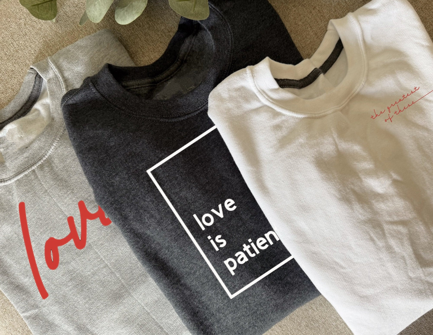 Personalized Valentine's Day Apparel: Love Crewneck, Tshirt, Hoodie, Sweetheart, Faith Gifts, Anniversary
