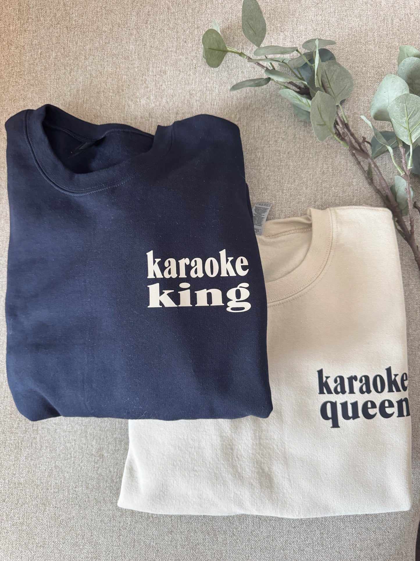 Grandparent Lounge Set: Custom Matching Sweatshirt & Pant