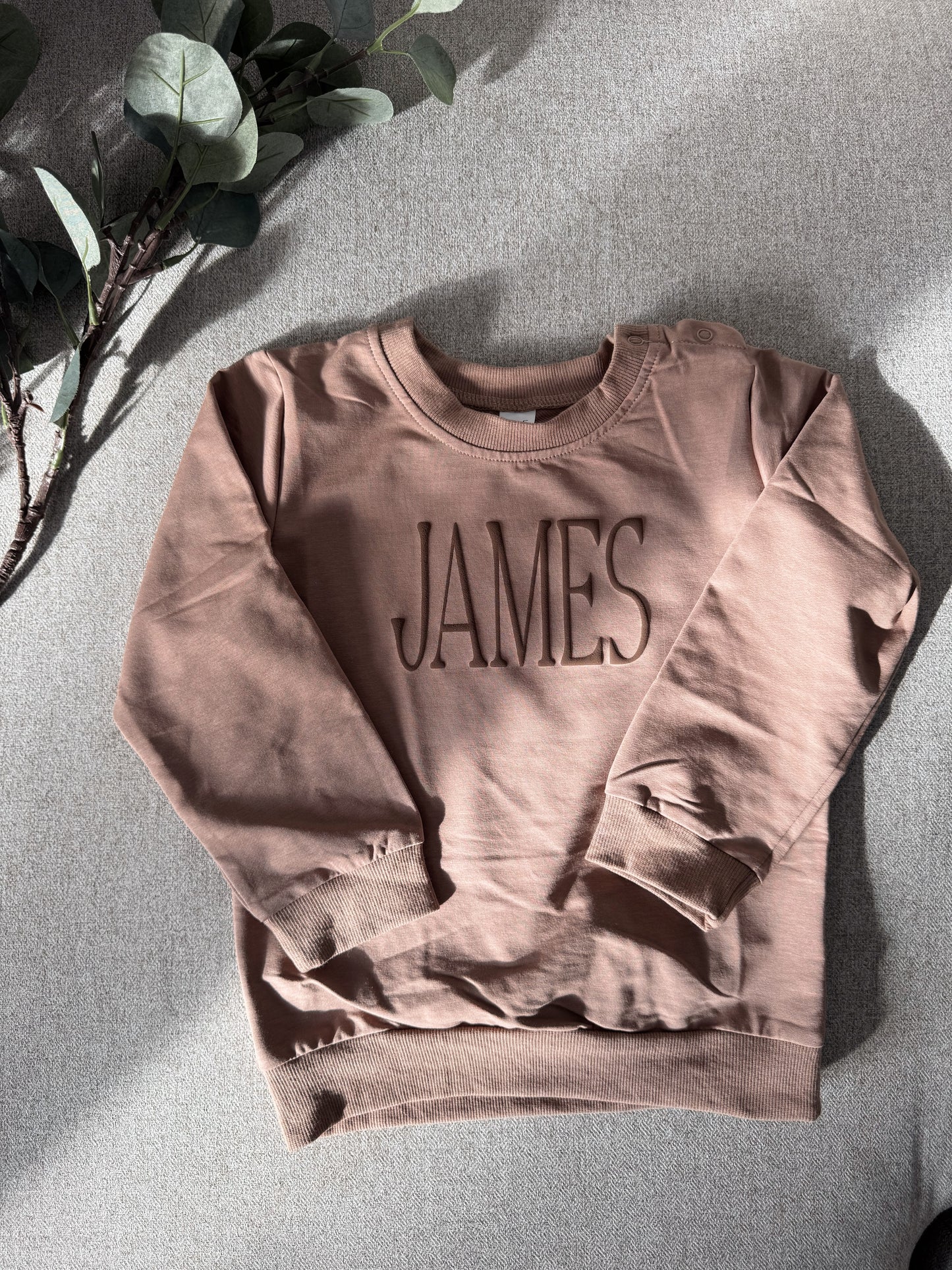 Personalized Toddler Puff Vinyl Crew / Custom, Name