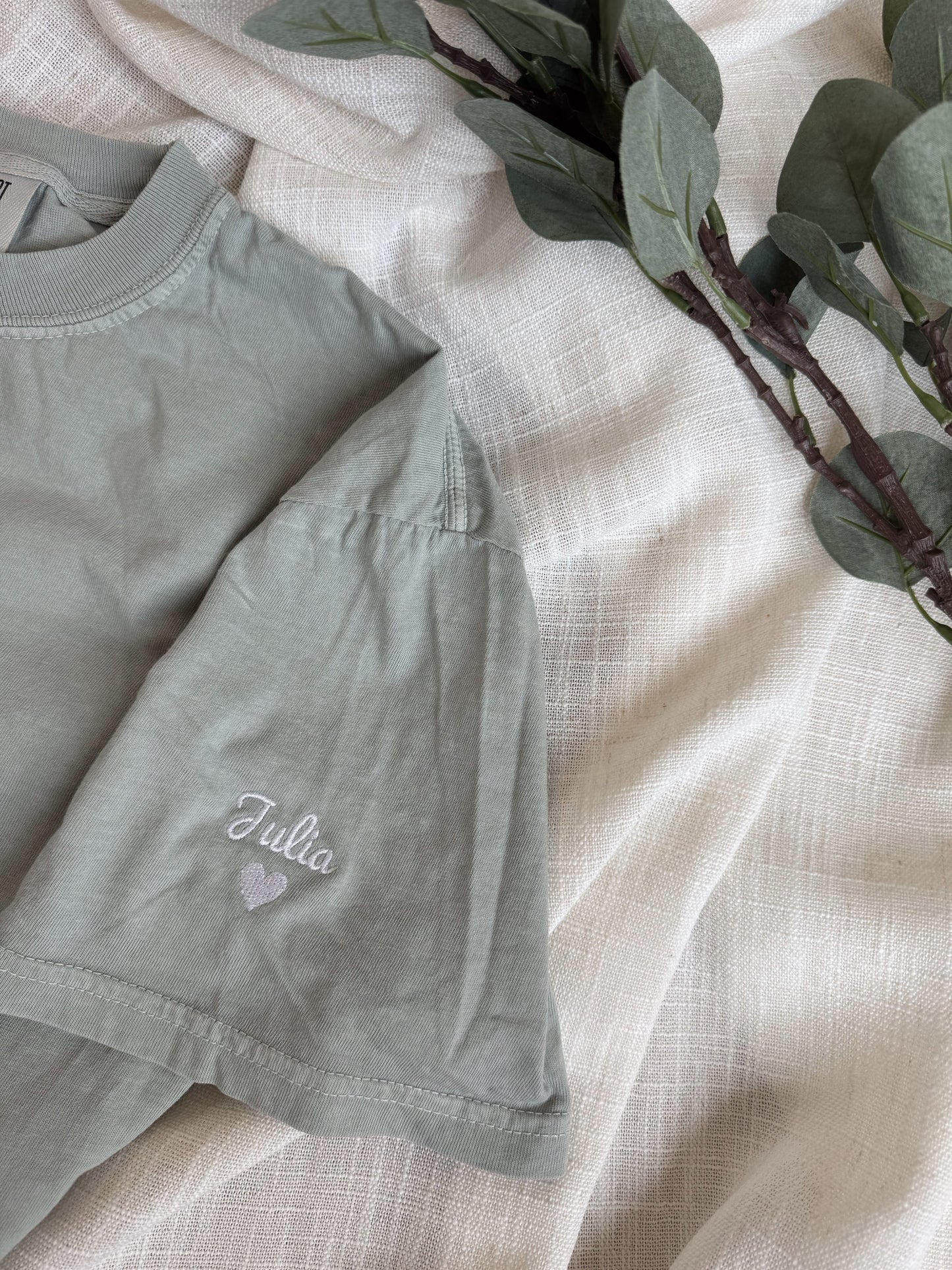 Embroidered Mama Dad Shirts, Custom Neutral Apparel, Family Gift