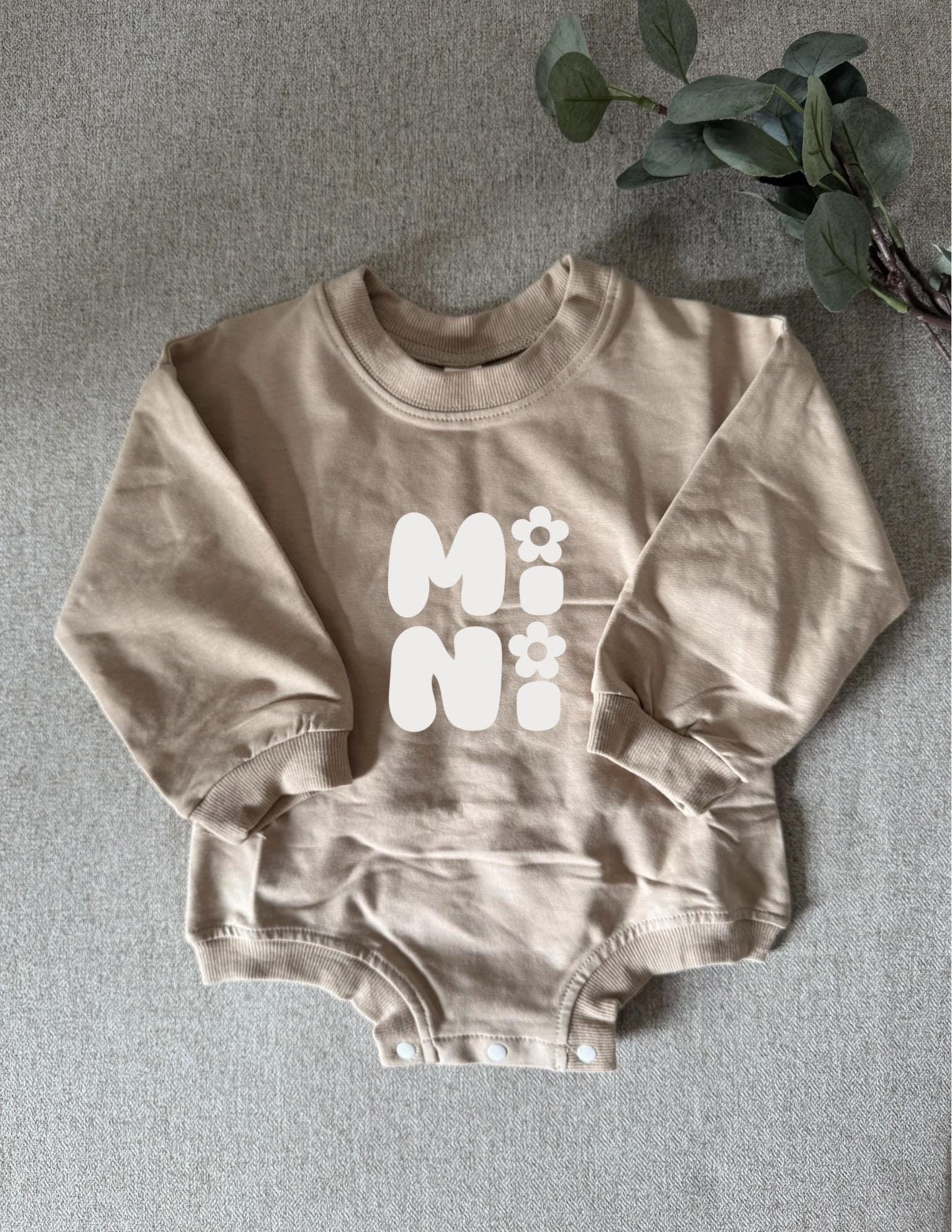 Personalized Baby Name Bubble Romper - Custom Infant Clothing
